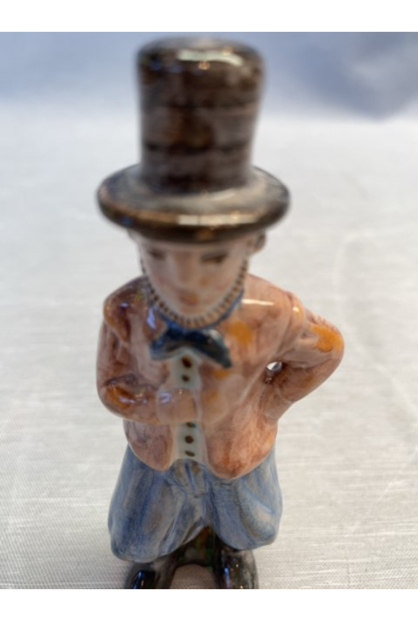 Hjort keramik miniature mand